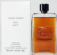 Оригинал Gucci Guilty Absolute Pour Homme 90 мл ТЕСТЕР ( Гуччи Гилти Абсолют ) парфюмированная вода