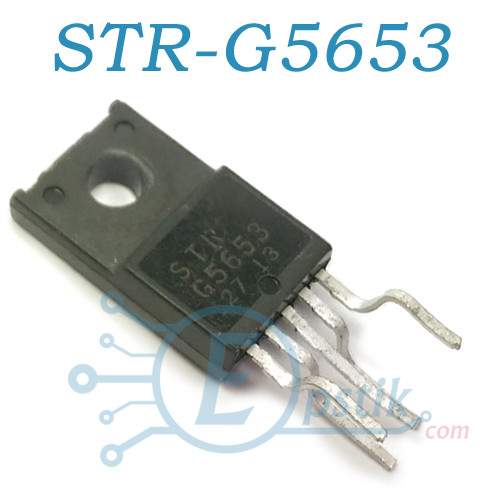 STR-G5653, контролер ШІМ харчування, TO220F-5L