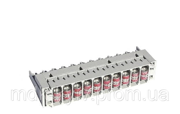 Магазин захисту 2/10 для 10-парних плінтів LSA-PLUS/PROFIL з 3-полюс. газорозрядниками, 6089 2 023-08 KRONE / COMMSCOPE, фото 1