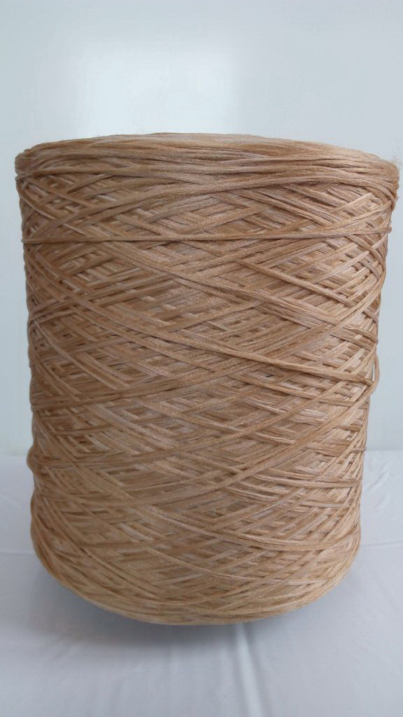 Нитка для оверлока ковроліну меланж темний беж, фото 1