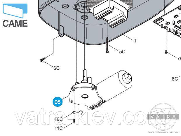 запчастини Came VER900E 119rie132 купити ціна