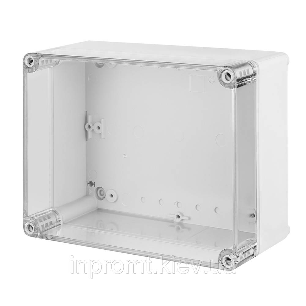 INDUSTRIAL Box коробка накладна 220x170x86 прозора, IP 65
