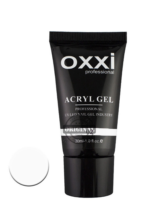 Акрил гель Oxxi Professional No 2 білий 30 мл