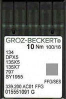 Голки для промислових швейних машин DPx5 FFG/SES No60-140 Groz-Beckert