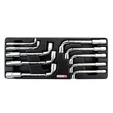 Набір ключів файковых TOPTUL GAAT1002 в ложементі (10 предметів)