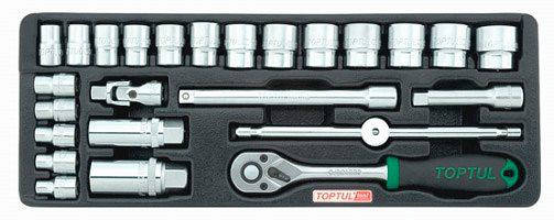 Набор инструмента TOPTUL GCAT2501 3/8" в ложементе (25 предметов), фото 2