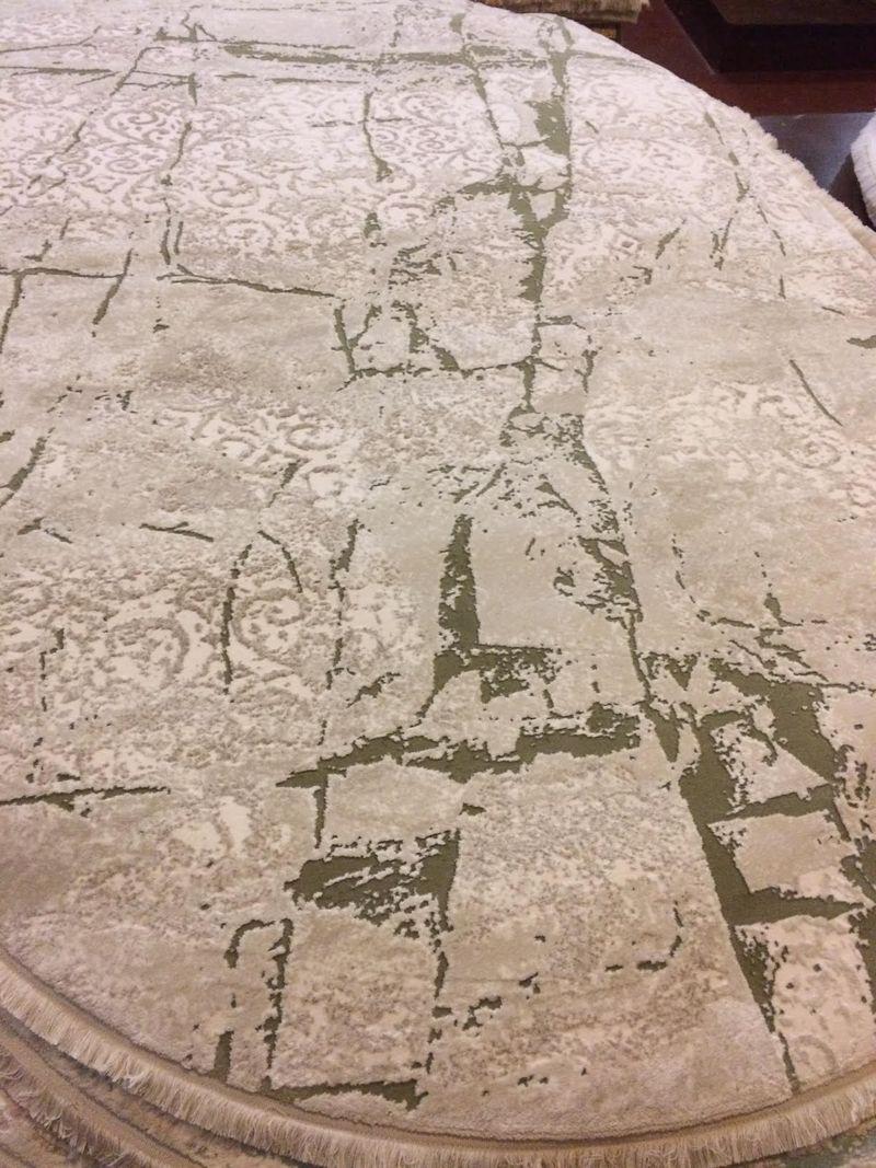 АКРИЛОВИЙ КИЛИМ SETENAY 12742 ЗЕЛЕНИЙ З БЕЖЕВИМ, фото 1