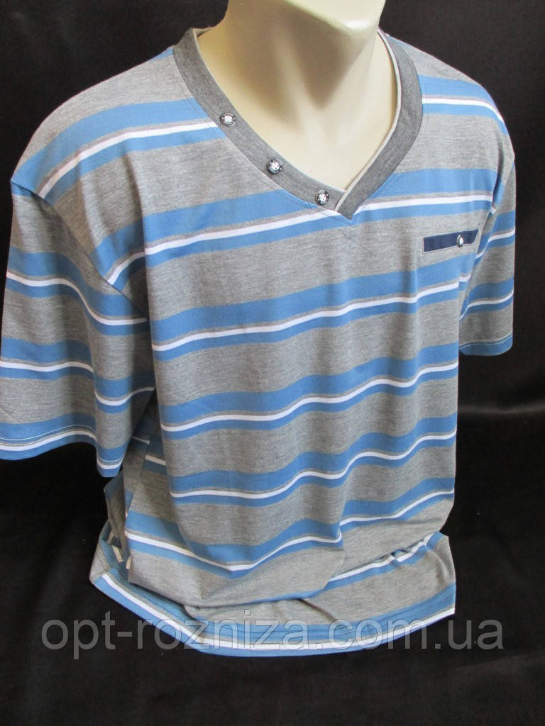 Чоловічі футболки великого розміру гуртом., фото 1