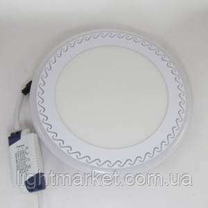 Світильник врізний з підсвічуванням 6+3W LED ST 756