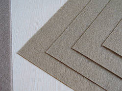 Фетр Туреччина Світло Коричневий Жорсткий 1 мм 20 на 30 см