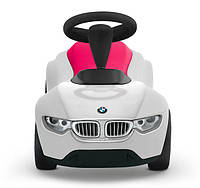 Детский автомобиль толокар BMW Baby Racer III, White Raspberry Red