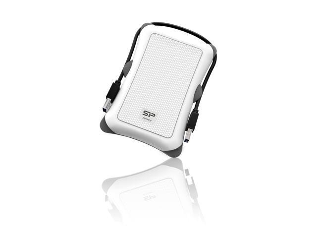 Зовнішня кишеня Silicon Power Armor A30 для HDD 2.5" USB 3.0 White (SP000HSPHDA30S3W)