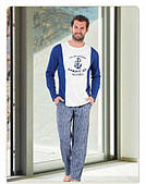 Піжама чоловіча (домашній костюм) S/M (46-50р).