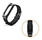 Ремінець Xiaomi Mi Band 2 MiJobs Classic Youth Version Чорний 1086P, фото 6