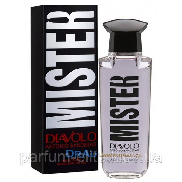 Чоловіча туалетна вода Antonio Banderas Mister Diavolo 100ml, фото 1