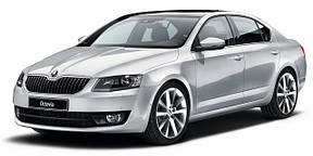 Накладки на пороги Skoda Octavia A7 (2013+)