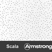 Плита стельова Armstrong Scala board 600*600*12 мм (70% вологість)
