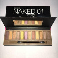 Тіні NAKED 01 (12 кольорів)
