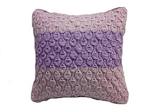 В'язана подушка, диванна "Лизи"