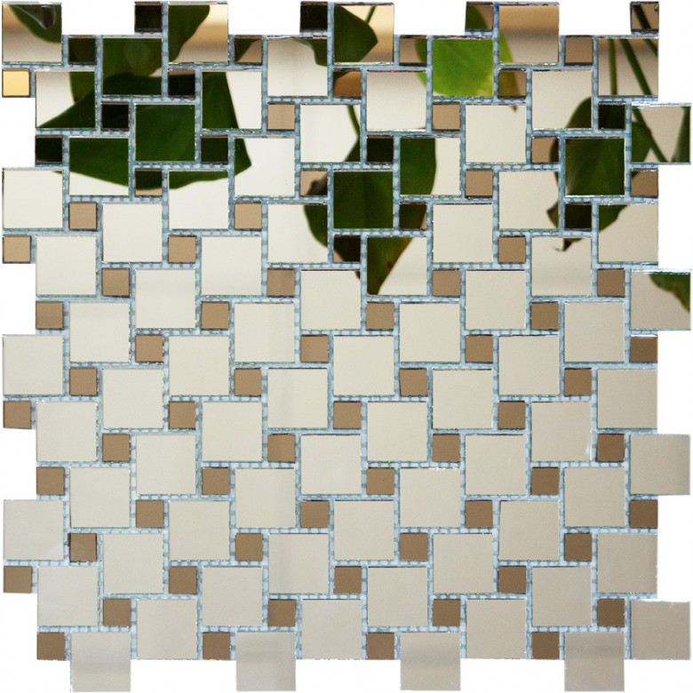 Дзеркальна мозаїка з бронзою Vivacer ZP-04, фото 1
