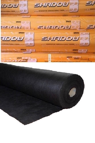 Агроволокно чорне 60 г/м2 1,6х100 м "Shadow" (Чехія) 4%, фото 1