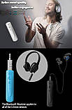 Bluetooth AUX приймач,адаптер, блютуз гарнітура навушники, ГУЧНИЙ ЗВ'ЯЗОК ST-006, фото 5