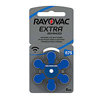 Батарейки для слухових апаратів Rayovac EXTRA 675 (6 шт.)
