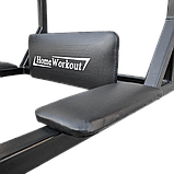 Турнік-бруси (Посилений) з упором для преса 4в1 ТМ "Homeworkout", фото 4
