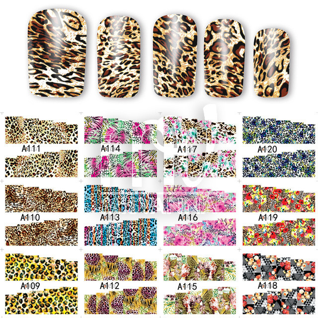 Слайдер дизайн на водній основі набір А109-А120