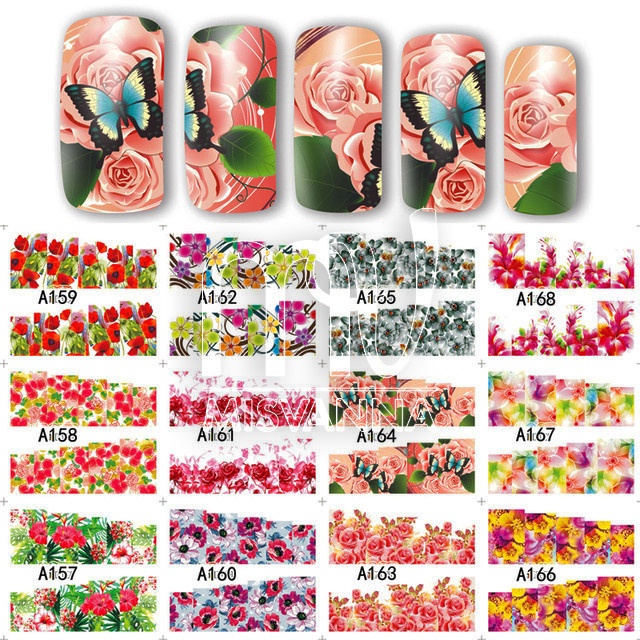 Слайдер дизайн на водній основі набір А157-А168