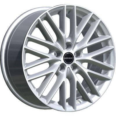 Диски Borbet BS5 колір Brilliant Silver