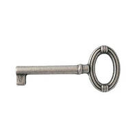 Ключ меблевий класичний KM33217-AG старе срібло