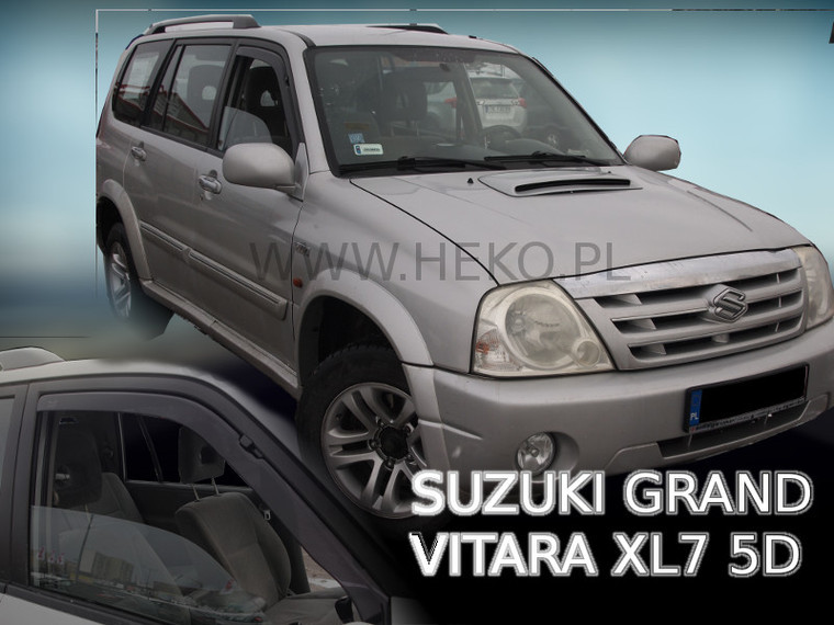 Дефлекторы окон (ветровики) Suzuki Grand Vitara FT 1998-2005 5D 4шт(Heko) - фото 1 - id-p673528059