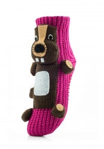Жіночі шкарпетки - тапочки іграшка, фото 1