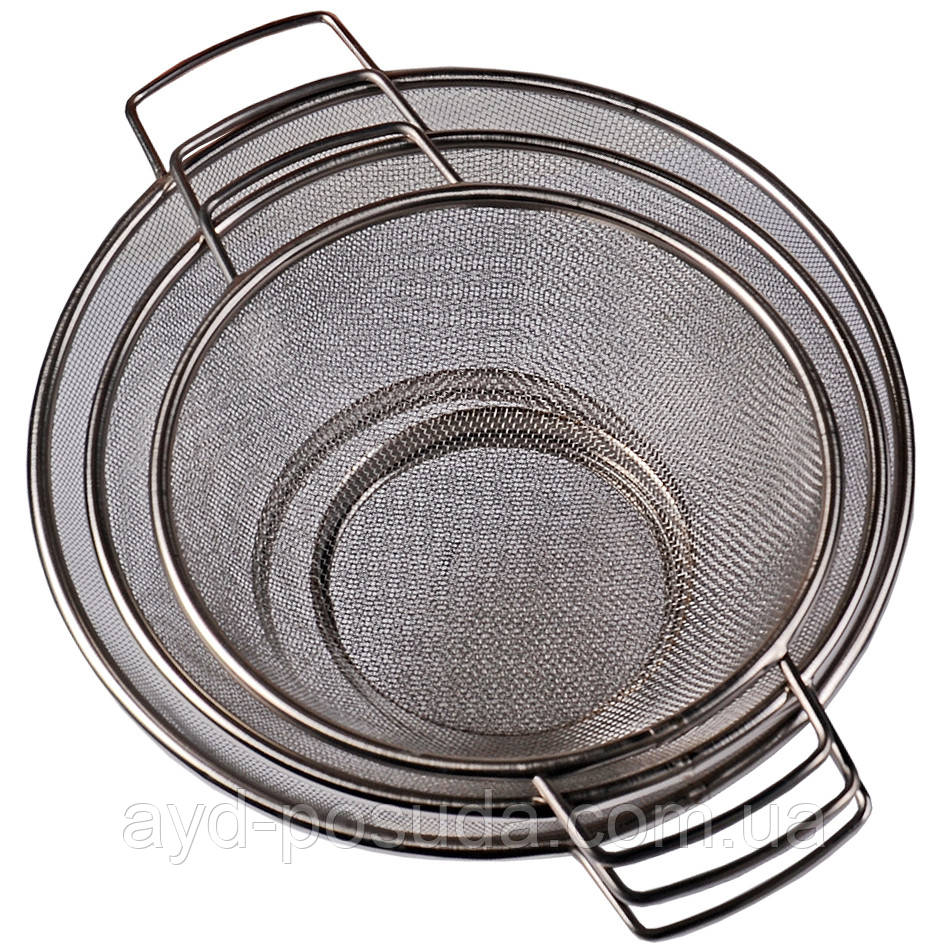 Друшляк-сито з двома ручками (ZJ15-42) 18 см