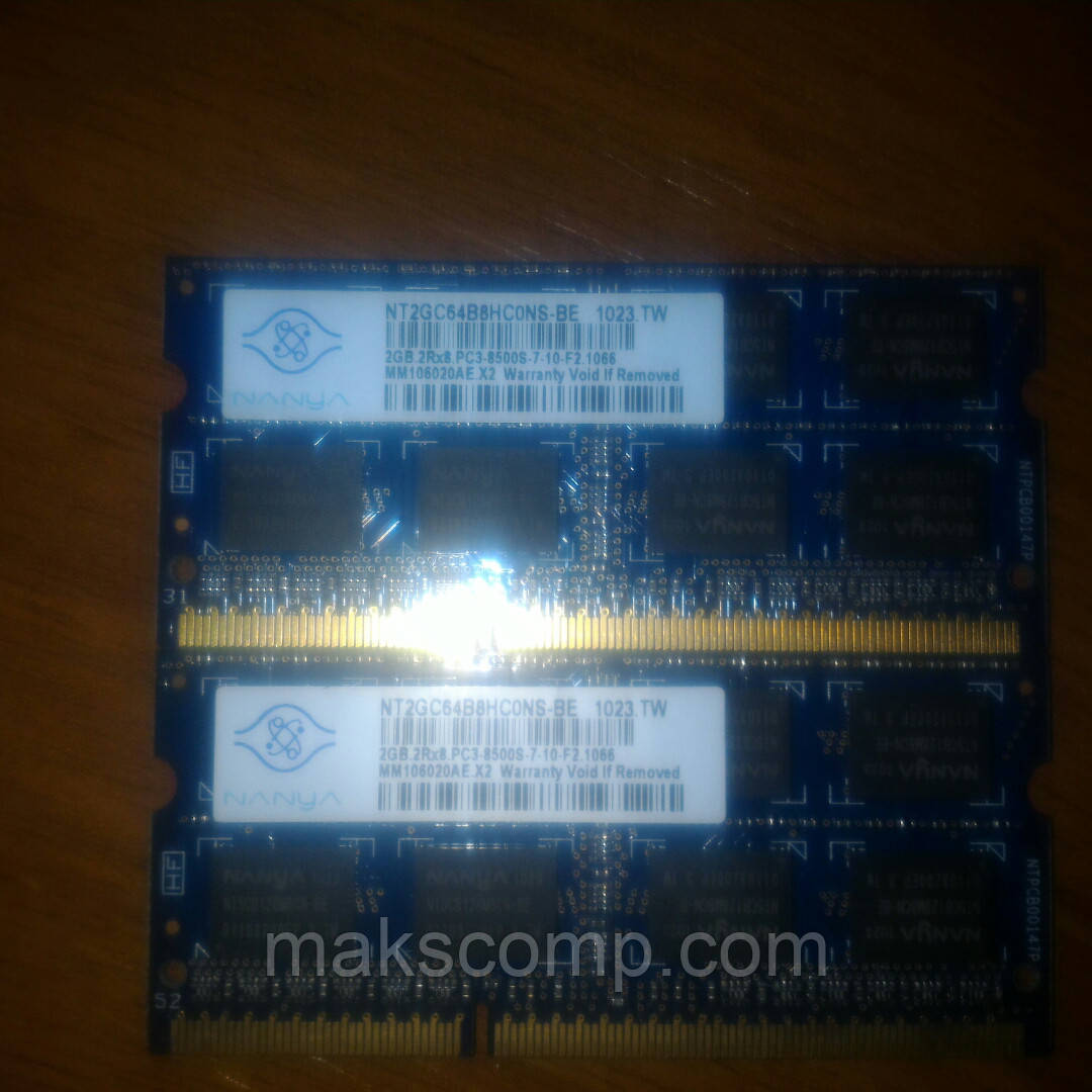 NANYA 2GB DDR3 PC3-8500S