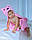 Дитячий рушник з капюшоном Dream Towels Ведмедик Рожевий 76х92 (dm-1001), фото 3