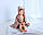 Дитячий рушник з капюшоном Dream Towels Жирафчик 76х92 Коричневий (dm-1008), фото 3