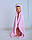 Дитячий рушник з капюшоном Dream Towels Жирафчик 76х92 Рожевий (dm-1012), фото 3