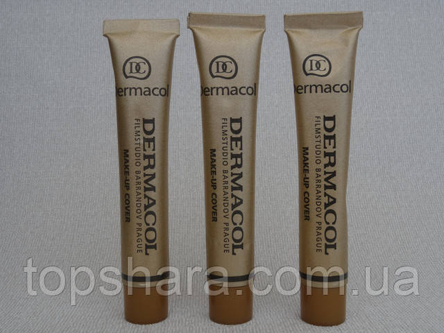 Набор Dermacol 6 in 1 тональный крем, пудра, румяна, кисть