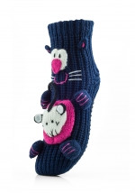 Жіночі шкарпетки - тапочки іграшка, фото 1