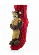 Жіночі шкарпетки - тапочки іграшка, фото 1