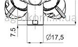 Гайка байонетна обприскувача стандарту RAU, червона | 0-103/07, 224743 AGROPLAST, фото 4