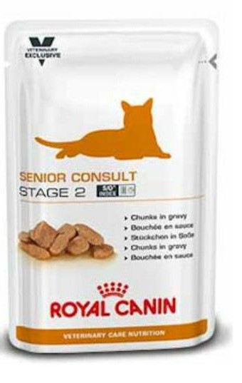 Royal Canin (Роял Канін) SENIOR CONSULT STAGE 2 Pouches консерва для котів і кішок старше 7 років, 100 г