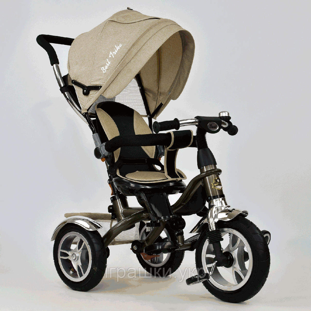 Триколісний дитячий велосипед Best Trike 5688 з надувними колесами, фото 1