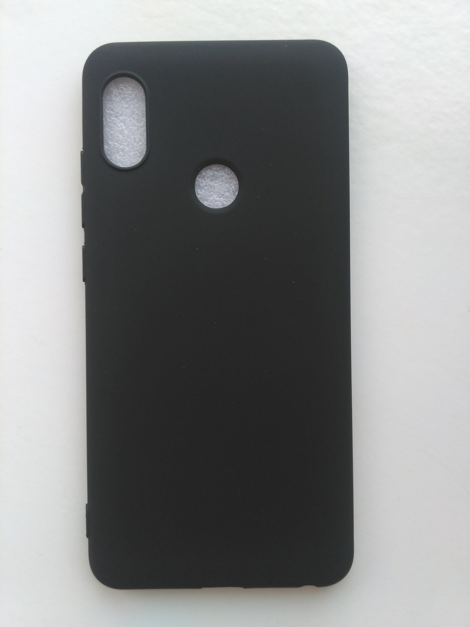 Силіконовий чохол Xiaomi Redmi Note 5 Pro чорний матовий Чорний 1763P