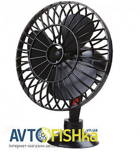 Вентилятор на присоску Vitlol Cool Fan 12V 5 на присосці з поворот. механізмом та фіксатором