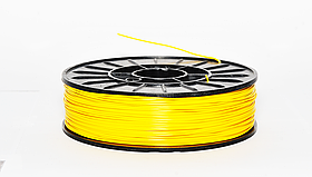 PLA пластик для 3D друку, 2.85 мм, 0.75 кг 0.75 кг, жовтий