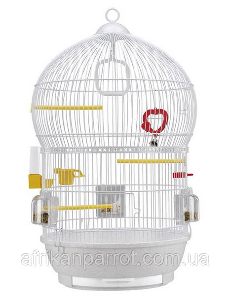 Клітка для птахів (BALI) біла.   43 см×68,5