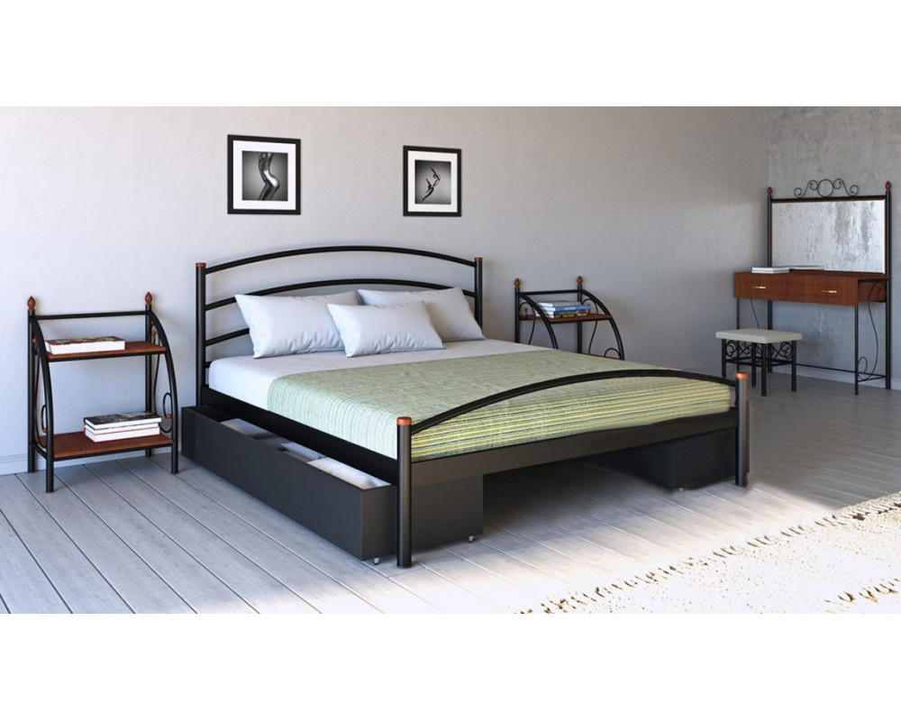 Металеве ліжко Маргарита Метал-Дизайн